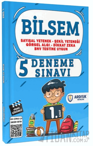 1. Sınıf 5’li Bilsem Deneme Sınavı Tamamı Video Çözümlü Kollektif