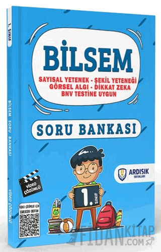 1. Sınıf Bilsem Soru Bankası Tamamı Video Çözümlü Kollektif