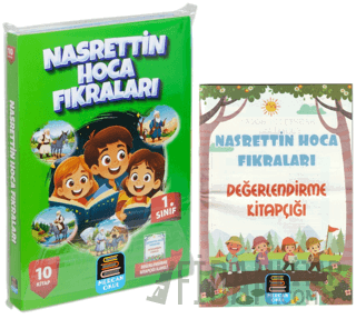 1. Sınıf Okuma Seti Nasrettin Hoca Fıkraları 10 Kitap + Değerlendirme 