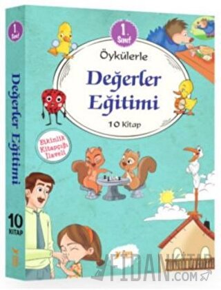 1. Sınıf Öykülerle Değerler Eğitimi Seti (10 Kitap Takım) Kolektif