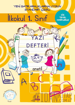 1. Sınıf Yazı Defteri Standart Çizgili Kolektif