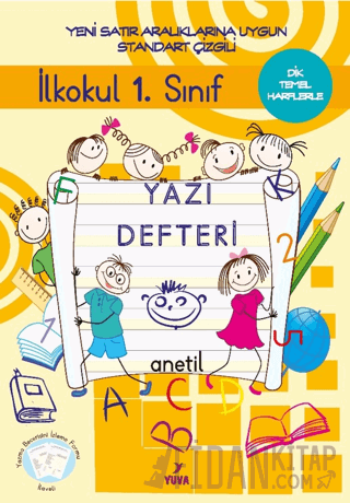 1. Sınıf Yazı Defteri Standart Çizgili Kolektif