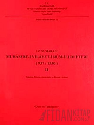 167 Numaralı Muhasebe-i Vilayet-i Rum-ili Defteri (937/1530) - 2 Kolek