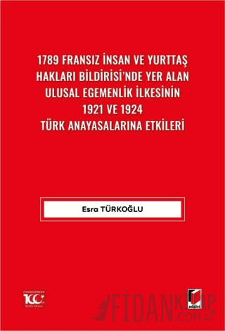 1789 Fransız İnsan ve Yurttaş Hakları Bildirisi'nde Yer Alan Ulusal Eg