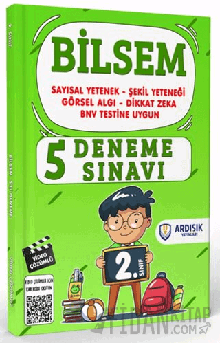 2. Sınıf 5’li Bilsem Deneme Sınavı Tamamı Video Çözümlü Kollektif