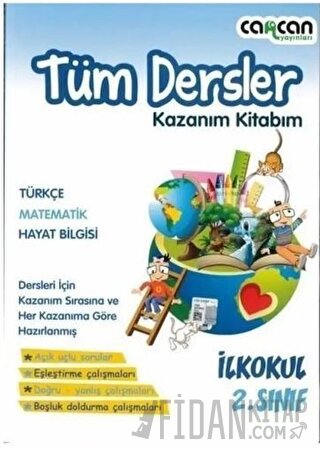 2. Sınıf Tüm Dersler Kazanım Kitabım Kolektif