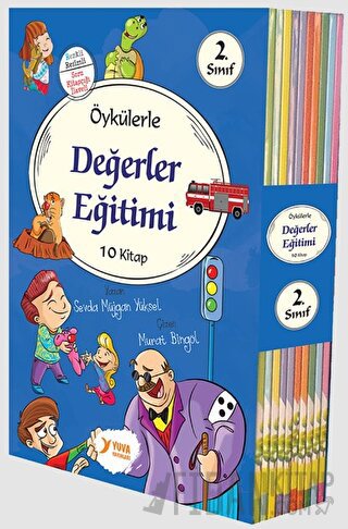 2. Sınıflar İçin Öykülerle Değerler Eğitimi Seti (10 Kitap Takım) Kole