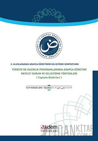 2. Uluslararası Arapça Öğretimini Geliştirme Sempozyumu Adem Yerinde