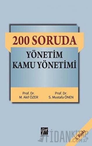 200 Soruda Yönetim Kamu Yönetimi Mehmet Akif Özer