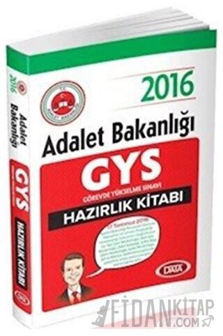 2016 Adalet Bakanlığı GYS Hazırlık Kitabı Kolektif