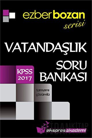 2017 KPSS Ezberbozan Serisi Vatandaşlık Tamamı Çözümlü Soru Bankası Zo