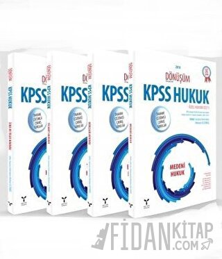 2018 Dönüşüm KPSS Hukuk Cilt 1 Özel Hukuk (4 Kitap Takım) Mehmet Altun