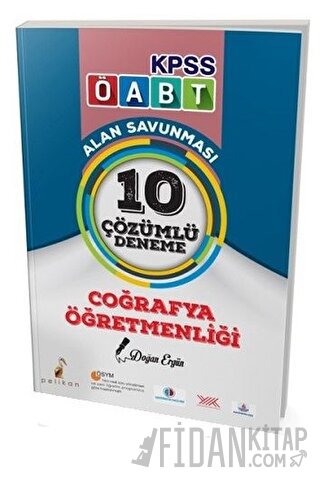 2018 KPSS ÖABT Coğrafya Öğretmenliği Alan Savunması 10 Çözümlü Deneme 