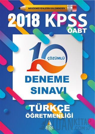 2018 KPSS ÖABT Türkçe Öğretmenliği 10 Çözümlü Deneme Sınavı Muhammet Ö