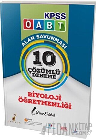 2018 ÖABT Biyoloji Öğretmenliği Alan Savunması 10 Çözümlü Deneme Pınar