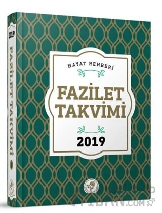 2019 Fazilet Takvim - Yurtiçi 5.Bölge Ciltli Kolektif