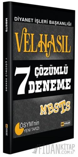 2019 MBSTS Velhasıl Tamamı Çözümlü 7 Deneme Sınavı Kolektif