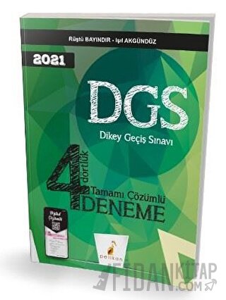 2020 DGS 4 Dörtlük Tamamı Dijital Çözümlü Deneme Sınavı Işıl Akgündüz