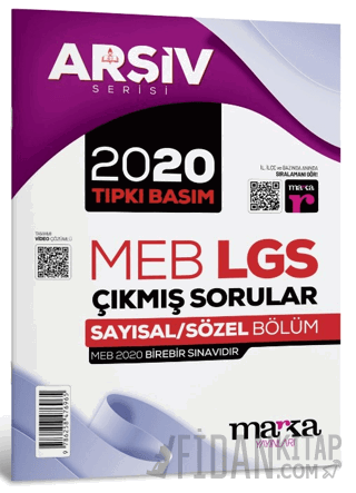 2020 LGS 8. Sınıf Arşiv Serisi Tıpkı Basım Çıkmış Sorular Tamamı Video