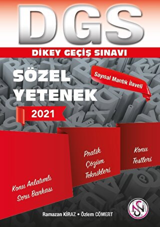 2021 DGS Sözel Yetenek Konu Anlatımlı Soru Bankası Özlem Cömert