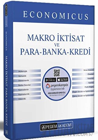 2021 KPSS A Grubu Economicus Makro İktisat ve Para Banka Kredi Konu An