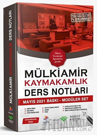 2021 Mülkiamir Kaymakamlık Ders Notları - Modüler Set Kolektif