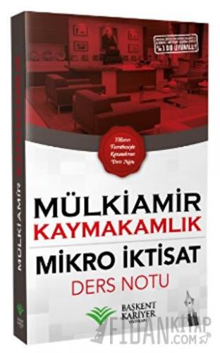 2021 Mülkiamir Kaymakamlık Mikro İktisat Ders Notu Kolektif