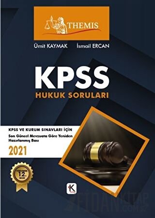 2021 Themis KPSS Hukuk Soruları (Ciltli) Ayşegül Bilen