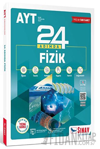 2022 AYT Fizik 24 Adımda Konu Anlatımlı Soru Bankası Kolektif