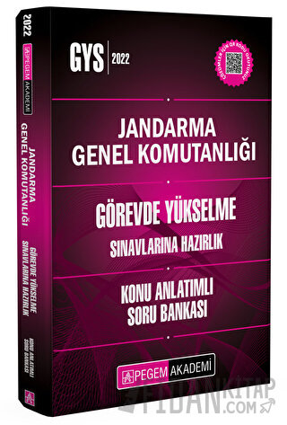 2022 Jandarma Genel Komutanlığı GYS Konu Anlatımlı Soru Bankası Kolekt