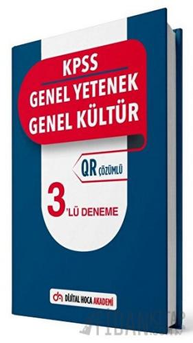 2022 KPSS Genel Yetenek Genel Kültür QR Çözümlü 3 Deneme Kolektif