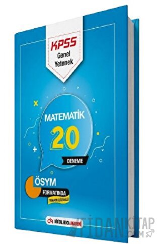 2022 KPSS Genel Yetenek Matematik Tamamı Çözümlü 20 Deneme Kolektif