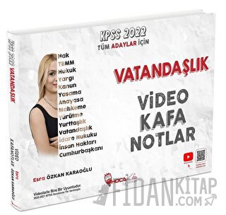 2022 KPSS Vatandaşlık Video Kafa Notlar Esra Karaoğlu