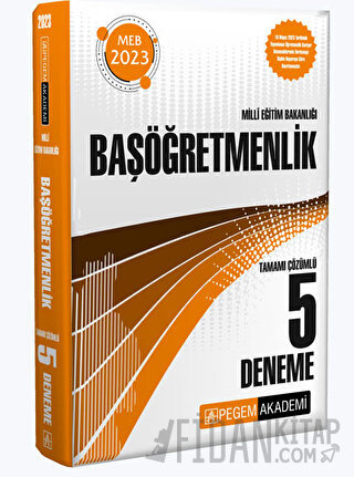 2023 Milli Eğitim Bakanlığı Başöğretmenlik 5 Deneme Kolektif