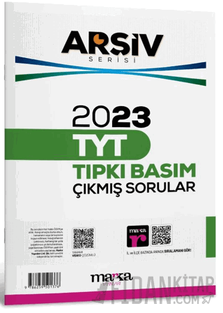 2023 TYT Arşiv Serisi Tıpkı Basım Çıkmış Sorular Tamamı Video Çözümlü 