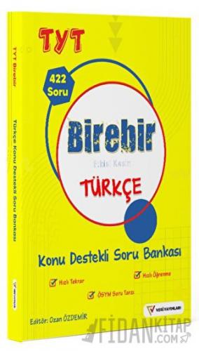 2023 YKS TYT Birebir Etkisi Kesin Türkçe Konu Destekli Soru Bankası Ve