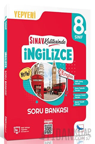 2024 8. Sınıf LGS İngilizce Soru Bankası Kolektif