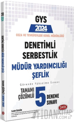 2024 Ceza ve Tevkifevleri Denetimli Serbestlik Müdür Yardımcılığı ve Ş