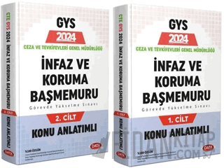 2024 Ceza ve Tevkifevleri İnfaz ve Koruma Başmemuru GYS Hazırlık Kitab