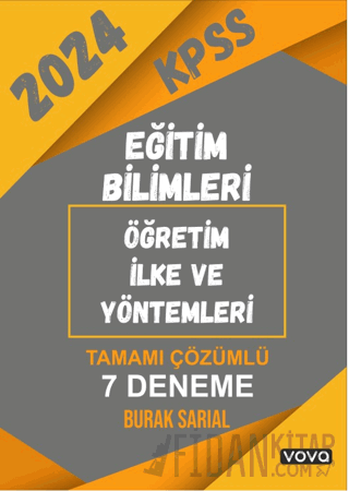 2024 KPSS Eğitim Bilimleri Öğretim İlke ve Yöntemleri Tamamı Çözümlü 7