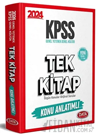 2024 KPSS Genel Yetenek - Genel Kültür Tek Kitap Konu Anlatımlı Kolekt