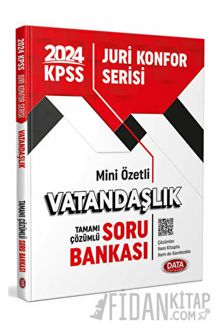 2024 KPSS Jüri Konfor Serisi Vatandaşlık Soru Bankası Kolektif