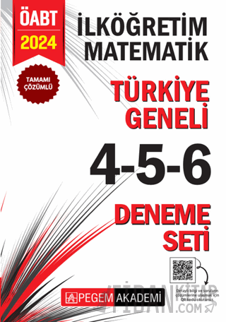 2024 KPSS ÖABT İlköğretim Matematik Tamamı Çözümlü Türkiye Geneli 4-5-