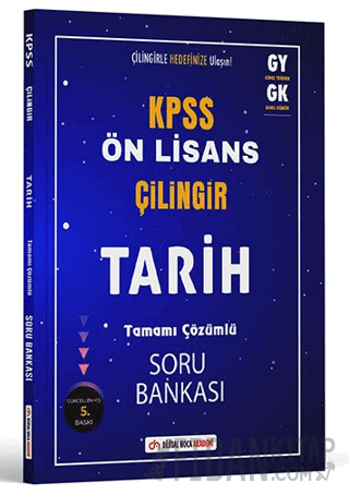 2024 KPSS Ön Lisans Çilingir Tarih Tamamı Çözümlü Soru Bankası Kolekti