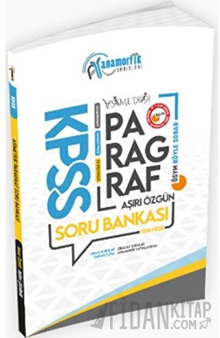 2024  KPSS Türkçe Asimetrik  Paragraf Konu Özetli Dijital Çözümlü Soru