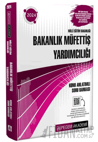 2024 MEB Bakanlık Müfettiş Yardımcılığı Konu Anlatımlı Soru Bankası Ko