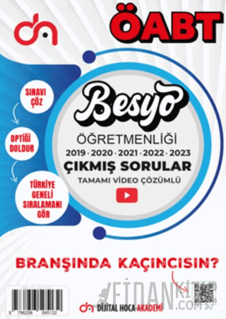 2024 ÖABT Besyo Son Beş Yıl Çıkmış Sorular Tamamı Video Çözümlü Kolekt