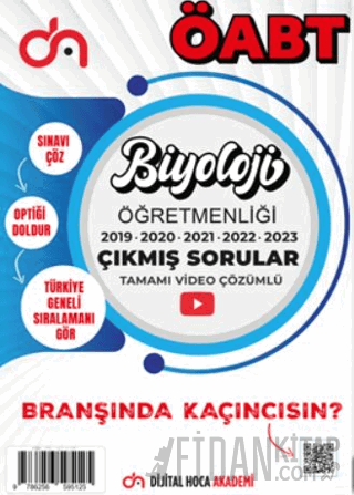 2024 ÖABT Biyoloji Öğretmenliği Son Beş Yıl Çıkmış Sorular Tamamı Vide