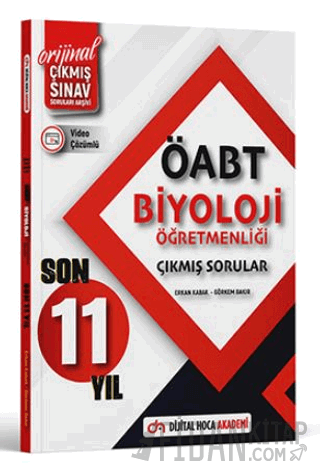 2024 ÖABT Biyoloji Son 11 Yıl Orijinal Çıkmış Sınav Soruları Video Çöz