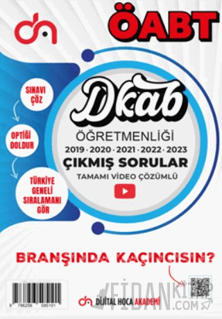 2024 ÖABT DKAB Son Beş Yıl Çıkmış Sorular Tamamı Video Çözümlü Kolekti